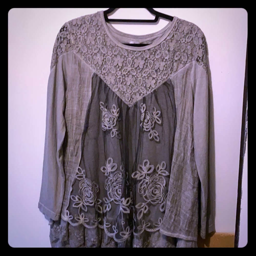 Flower long sleeve